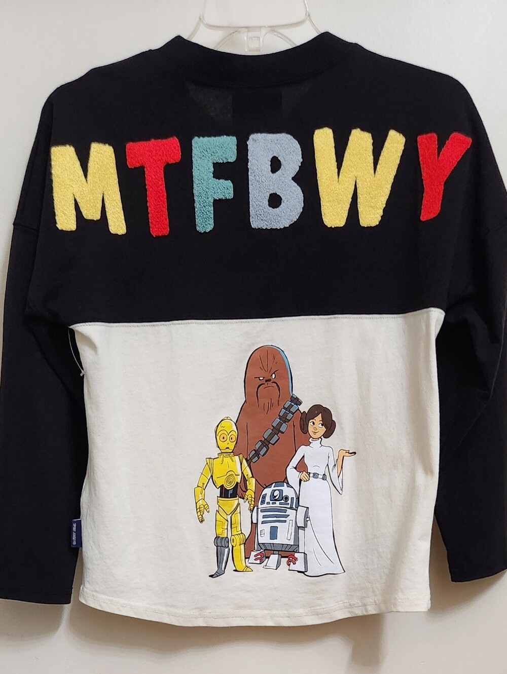 *NEW* Disney Parks Boys Kid XL Star Wars May The Force Be With You Spirit Jersey